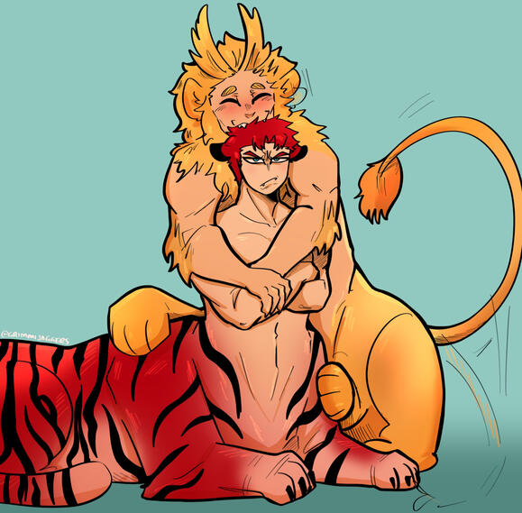Lion and Tiger Centaurs